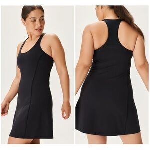 Outdoor Voices Black Racerback Dress